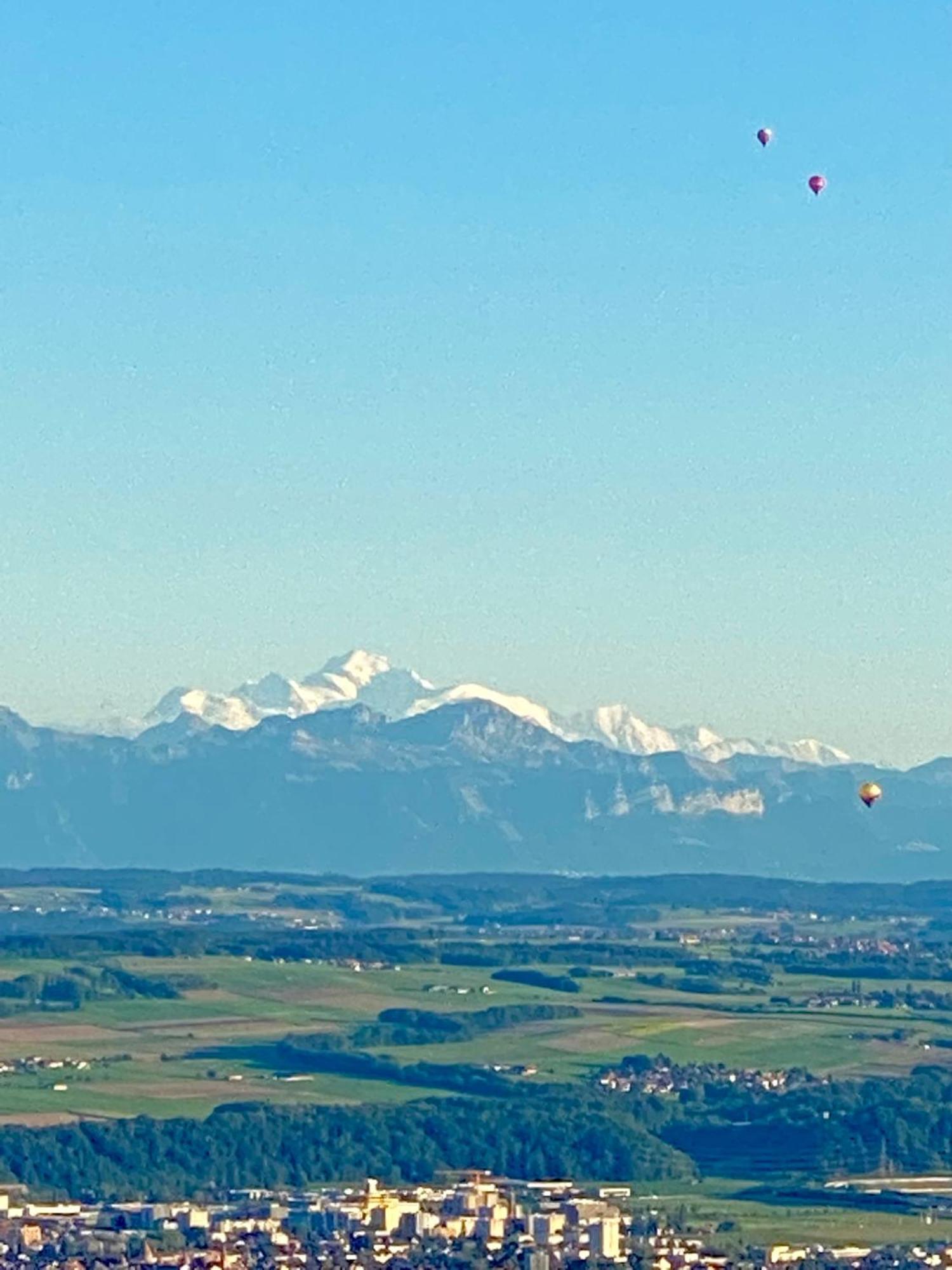 Grandevent Tevenon Vue Panoramique Alpes-Lac מראה חיצוני תמונה